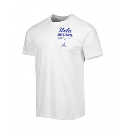 Men's Brand White UCLA Bruins Team Practice Performance T-shirt $26.09 T-Shirts