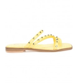 Women's Fanny Studded Sandals White $43.00 Shoes