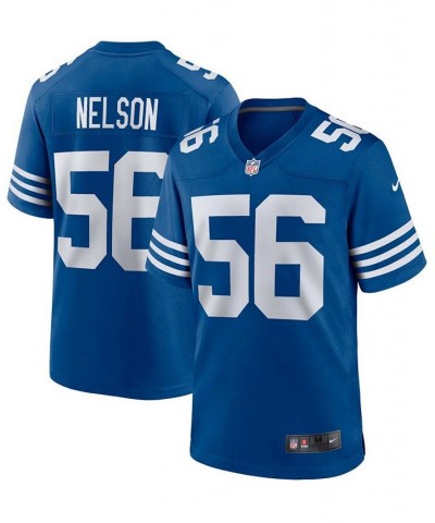 Men's Quenton Nelson Royal Indianapolis Colts Alternate Game Jersey $63.00 Jersey