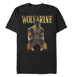 Marvel Men's Comic Collection X-Men Wolverine Profile Short Sleeve T-Shirt Black $18.19 T-Shirts