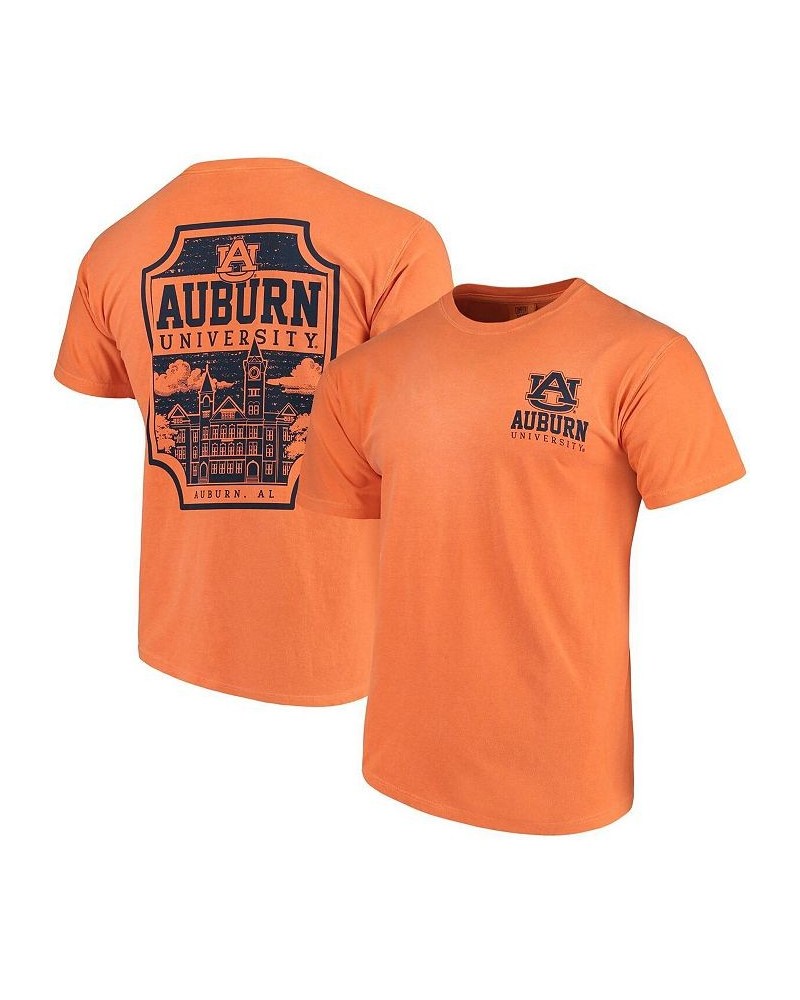 Men's Orange Auburn Tigers Comfort Colors Campus Icon T-shirt $20.16 T-Shirts