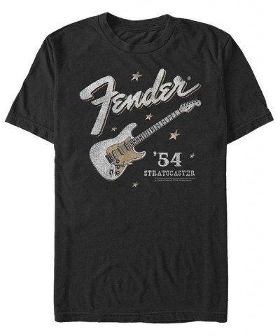 Men's Western Startocaster Short Sleeve Crew T-shirt Black $19.59 T-Shirts