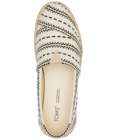 Women's Alpargata Rope Slip-On Flats PD05 $34.50 Shoes