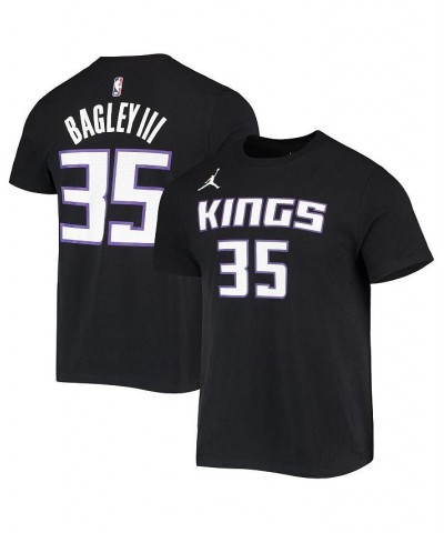 Men's Brand Black Sacramento Kings 2020/21 Statement Name and Number T-shirt $15.48 T-Shirts