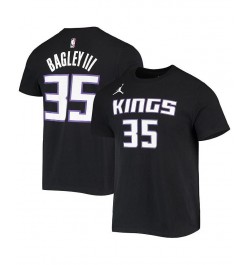 Men's Brand Black Sacramento Kings 2020/21 Statement Name and Number T-shirt $15.48 T-Shirts