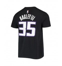 Men's Brand Black Sacramento Kings 2020/21 Statement Name and Number T-shirt $15.48 T-Shirts