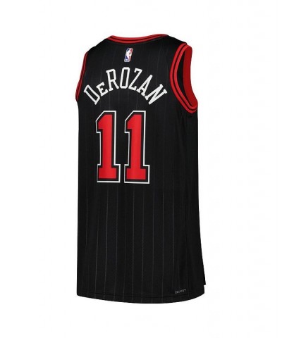 Men's and Women's Brand DeMar DeRozan Black Chicago Bulls 2022/23 Swingman Jersey - Statement Edition $55.90 Jersey