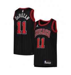 Men's and Women's Brand DeMar DeRozan Black Chicago Bulls 2022/23 Swingman Jersey - Statement Edition $55.90 Jersey