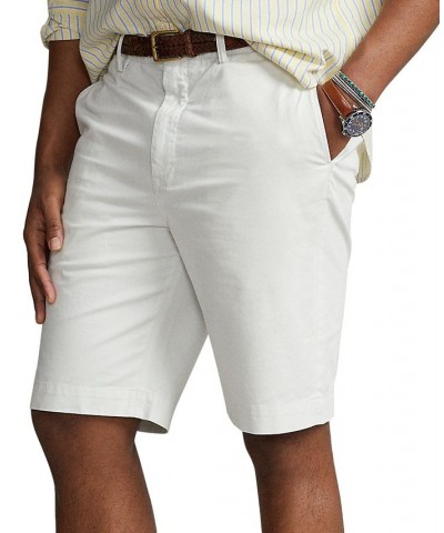 Men's Big & Tall Stretch Classic-Fit Chino Shorts White $40.80 Shorts