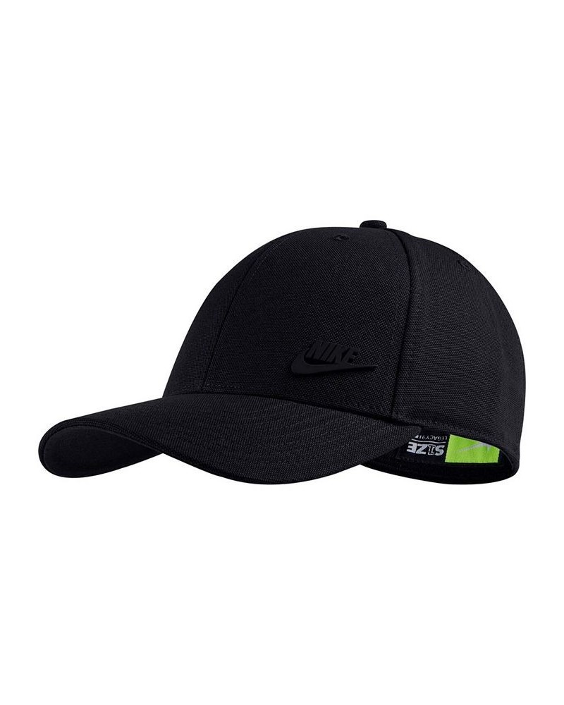 Men's Black Logo Legacy 91 Metal Futura Adjustable Hat $17.69 Hats