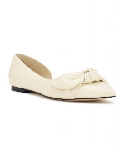 Women's Bannie D'orsay Pointy Toe Dress Flats Tan/Beige $51.48 Shoes