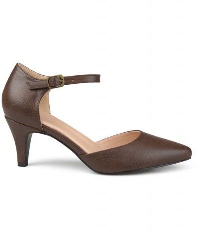 Women's Bettie Heels Brown $36.90 Shoes