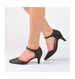 Women's Bettie Heels Brown $36.90 Shoes