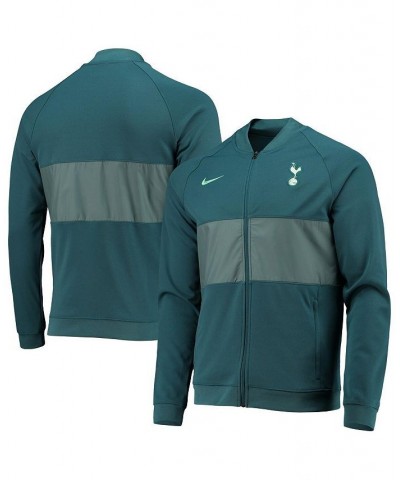 Men's Green Tottenham Hotspur I96 Anthem Raglan Full-Zip Jacket $44.40 Jackets