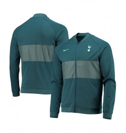 Men's Green Tottenham Hotspur I96 Anthem Raglan Full-Zip Jacket $44.40 Jackets