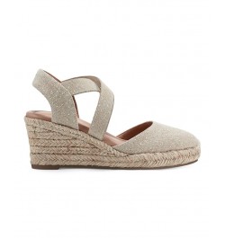 Women's Meza Casual Strappy Espadrille Wedges Sandal Multi $39.60 Shoes