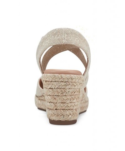 Women's Meza Casual Strappy Espadrille Wedges Sandal Multi $39.60 Shoes