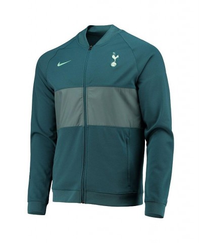 Men's Green Tottenham Hotspur I96 Anthem Raglan Full-Zip Jacket $44.40 Jackets