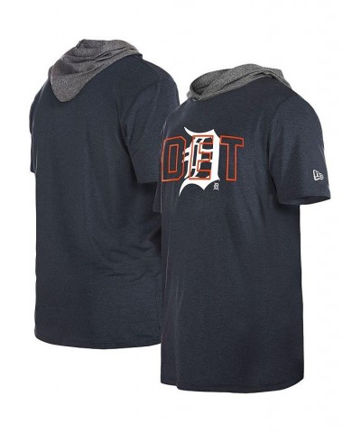 Men's Navy Detroit Tigers Team Hoodie T-shirt $24.20 T-Shirts