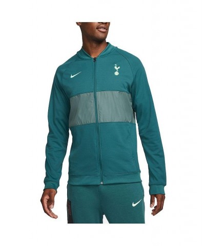 Men's Green Tottenham Hotspur I96 Anthem Raglan Full-Zip Jacket $44.40 Jackets