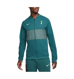 Men's Green Tottenham Hotspur I96 Anthem Raglan Full-Zip Jacket $44.40 Jackets