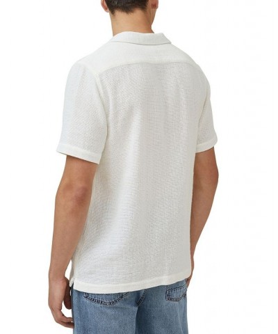 Men's Palma Short Sleeve Shirt White $28.99 Shirts