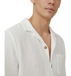 Men's Palma Short Sleeve Shirt White $28.99 Shirts