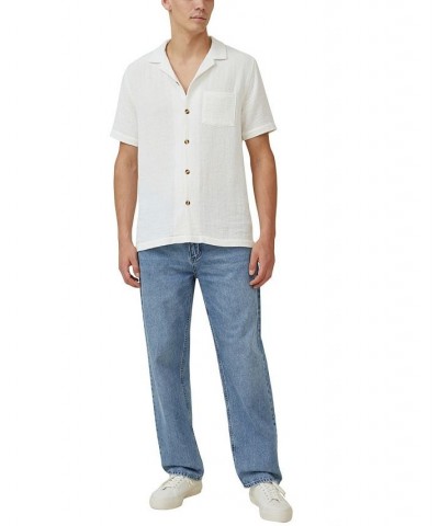 Men's Palma Short Sleeve Shirt White $28.99 Shirts