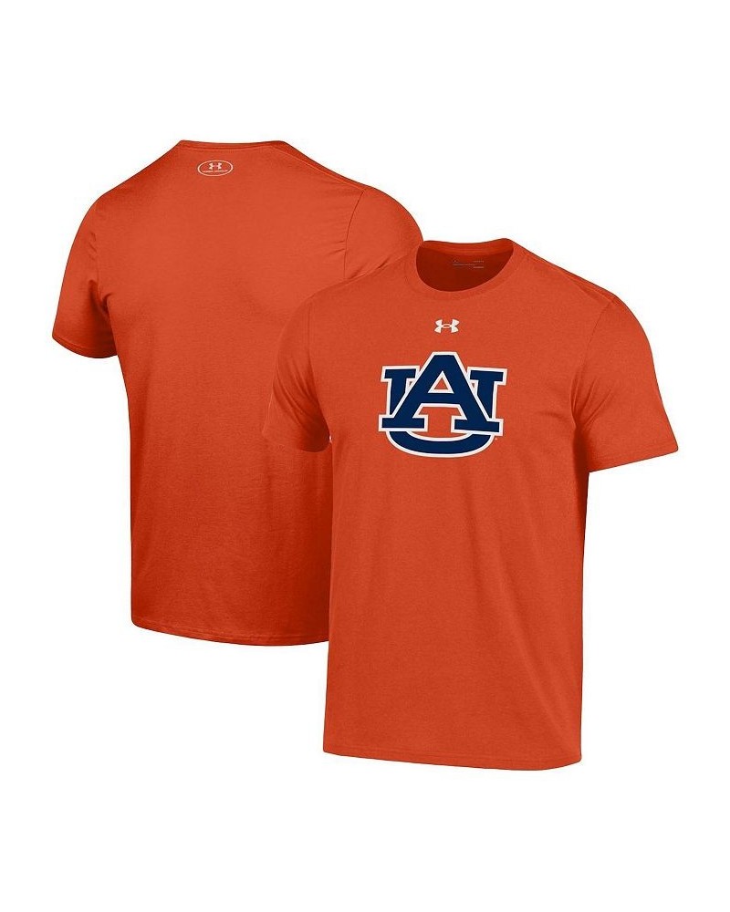 Men's Orange Auburn Tigers School Logo Performance Cotton T-shirt $56.55 T-Shirts