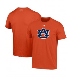 Men's Orange Auburn Tigers School Logo Performance Cotton T-shirt $56.55 T-Shirts