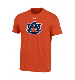 Men's Orange Auburn Tigers School Logo Performance Cotton T-shirt $56.55 T-Shirts