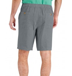 Men's 100% Linen Drawstring Shorts PD02 $14.08 Shorts