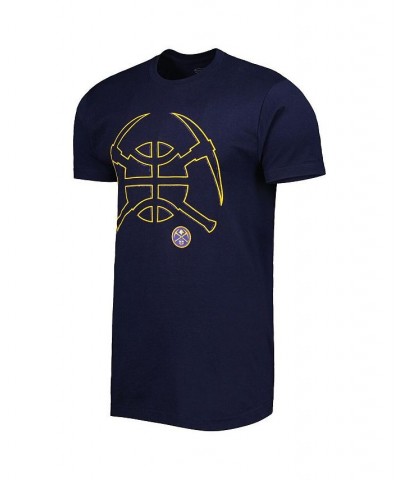 Men's and Women's Navy Denver Nuggets Element Logo Pop T-shirt $26.09 Tops