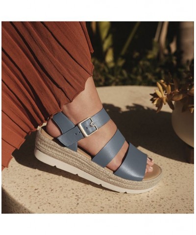 Women's Once Twice Platform Sandals PD03 $33.60 Shoes