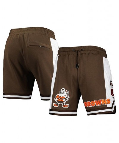 Men's Brown Cleveland Browns Retro Classic 2.0 Shorts $51.60 Shorts