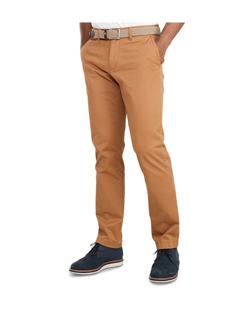 Men's TH Flex Stretch Custom-Fit Chino Pant Cohiba Brown $29.93 Pants