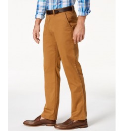 Men's TH Flex Stretch Custom-Fit Chino Pant Cohiba Brown $29.93 Pants