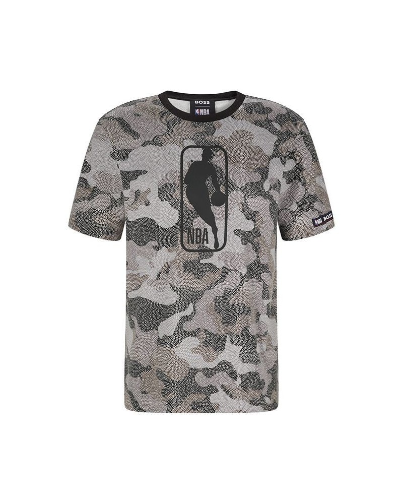 BOSS x NBA Men's Jersey T-shirt Black $30.96 T-Shirts