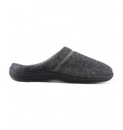 Men's Javier Mesh Hoodback Slippers Black $13.42 Shoes