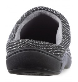 Men's Javier Mesh Hoodback Slippers Black $13.42 Shoes