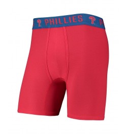 Men's Red, Royal Philadelphia Phillies Two-Pack Flagship Boxer Briefs Set $25.00 Underwear