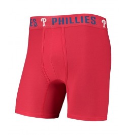 Men's Red, Royal Philadelphia Phillies Two-Pack Flagship Boxer Briefs Set $25.00 Underwear