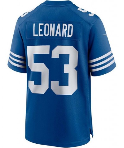 Men's Darius Leonard Indianapolis Colts Alternate Game Jersey $60.20 Jersey