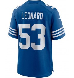 Men's Darius Leonard Indianapolis Colts Alternate Game Jersey $60.20 Jersey