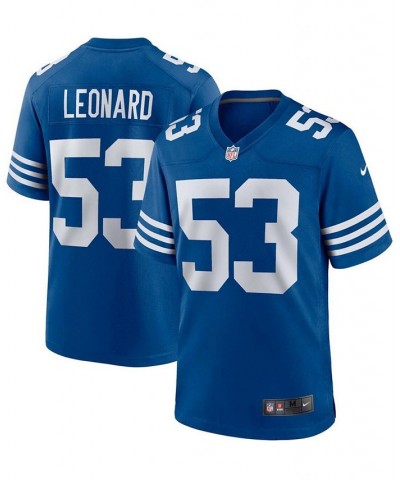 Men's Darius Leonard Indianapolis Colts Alternate Game Jersey $60.20 Jersey