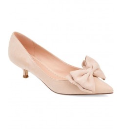 Women's Orana Bow Heels White $45.00 Shoes