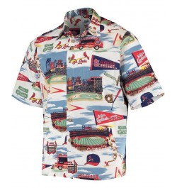 '47 Brand Men's White St. Louis Cardinals Scenic Button-Up Shirt $45.10 Shirts