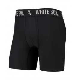 Men's Black, Gray Chicago White Sox Two-Pack Flagship Boxer Briefs Set $26.49 Underwear