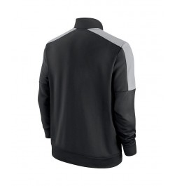 Men's Black New Orleans Saints Historic Track Full-Zip Jacket $48.59 Jackets