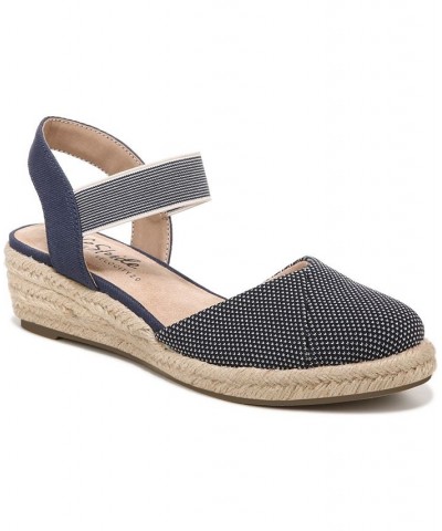 Kimmie Espadrilles Blue $47.70 Shoes